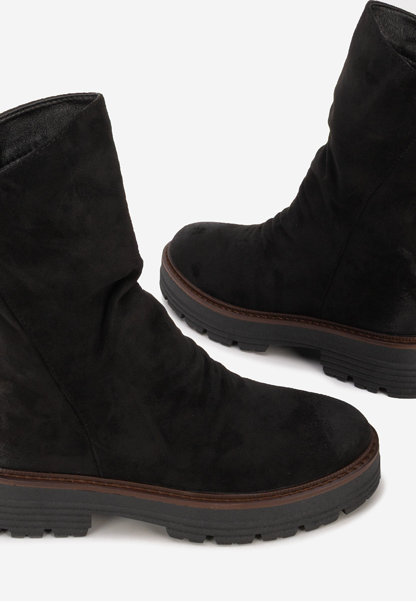 Černé nízké kozačky Tavresa