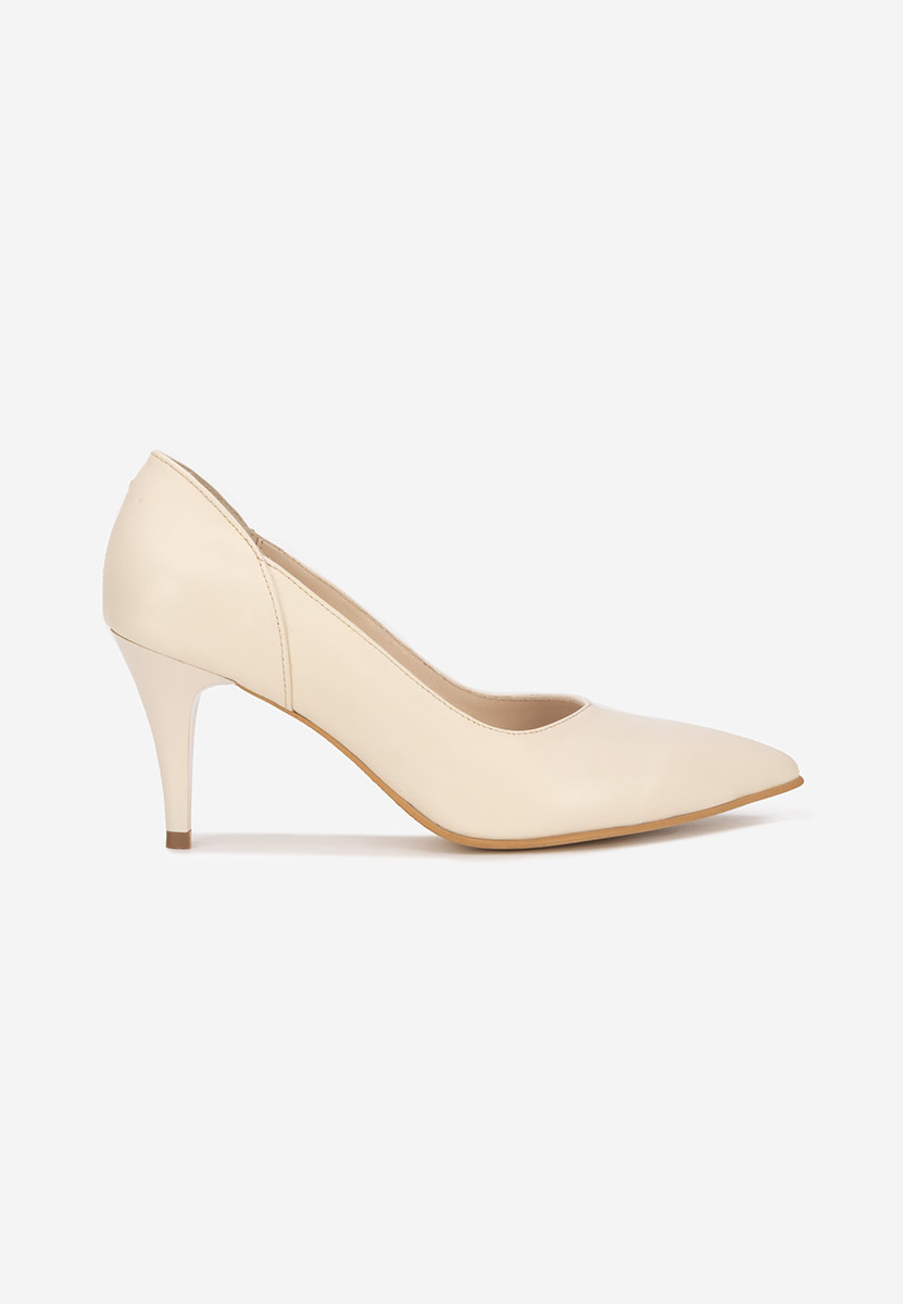 Béžové lodičky do špičky Villemomble