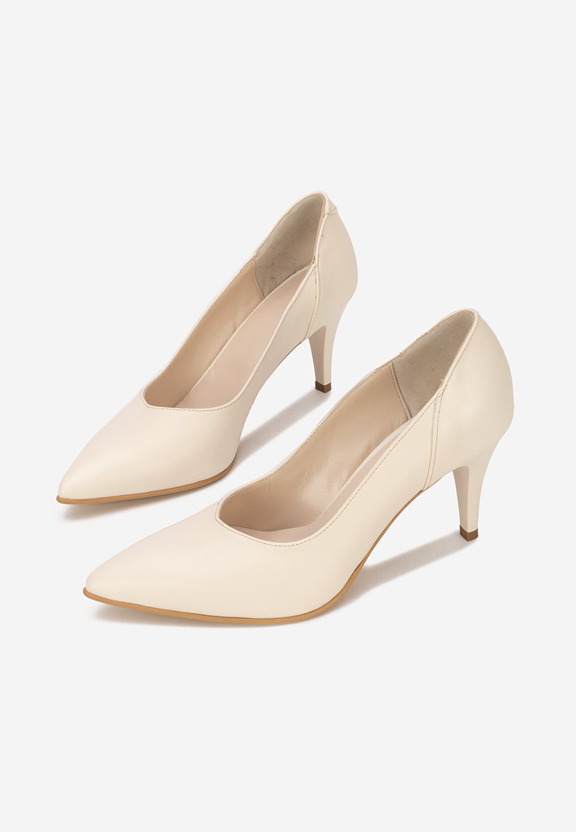 Béžové lodičky do špičky Villemomble