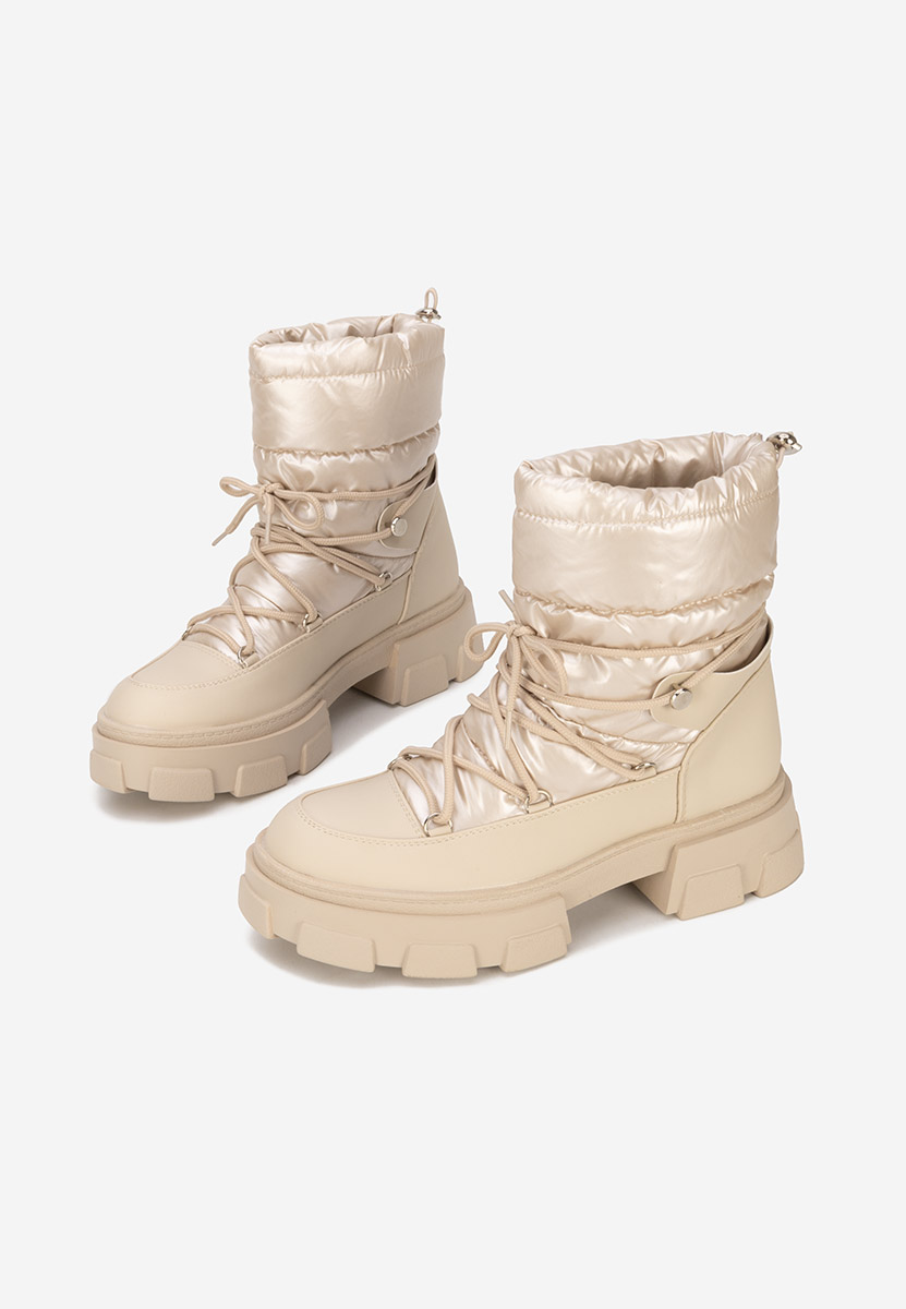 Béžové dámské sněhule Izbora