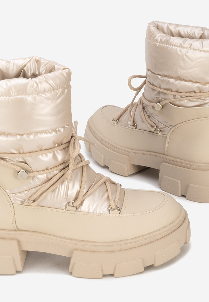 Béžové dámské sněhule Izbora