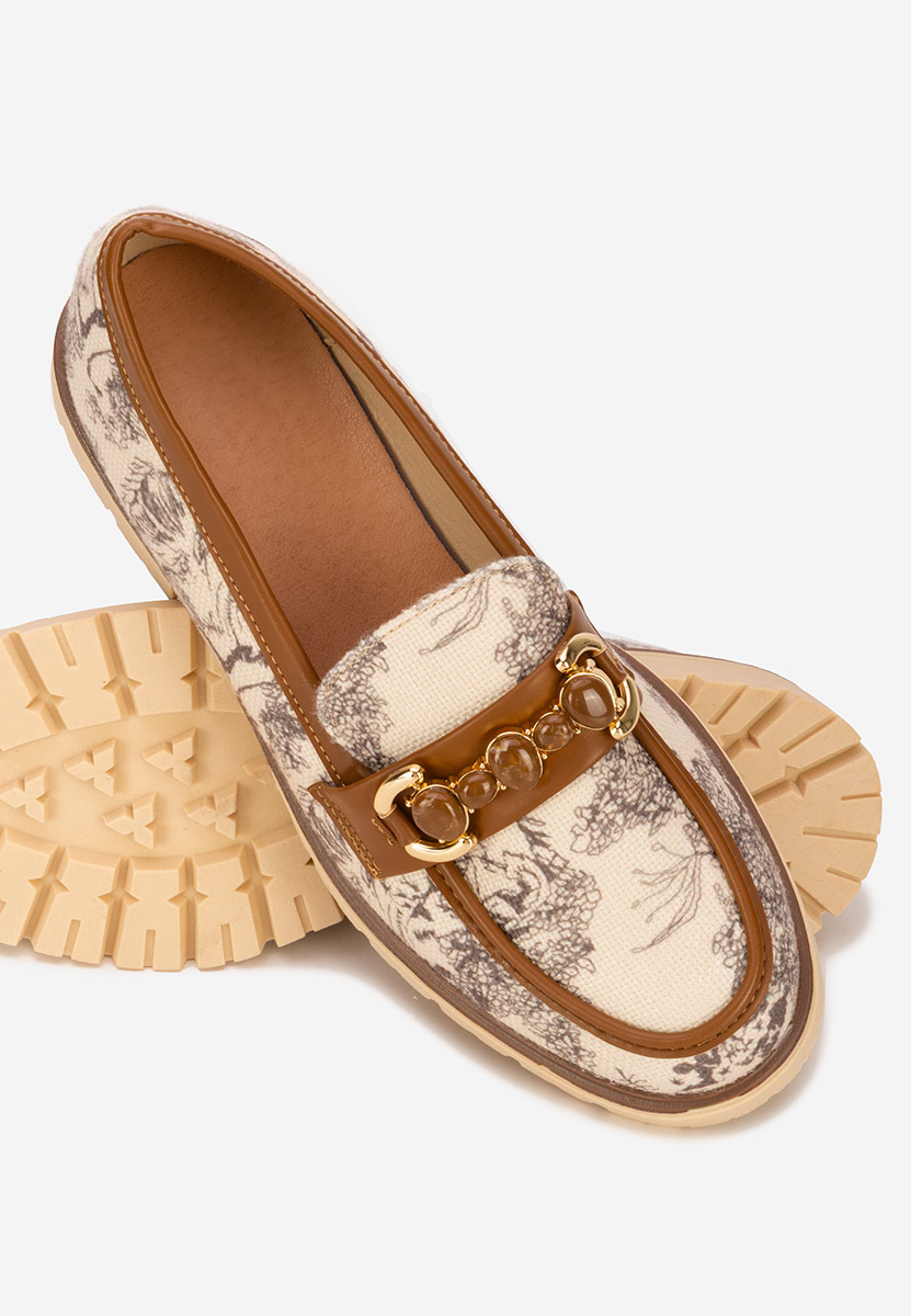 Camelové dámské mokasíny Amberlin