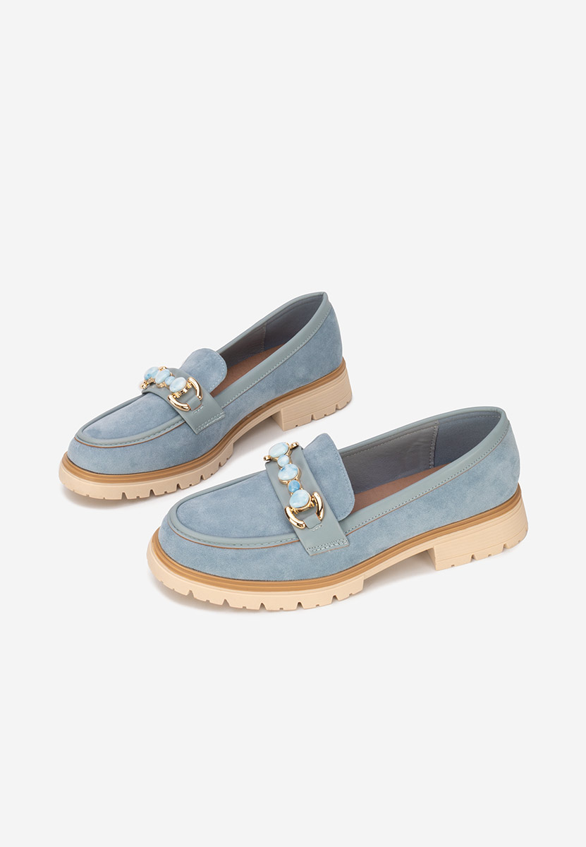 Modré dámské mokasíny Amberlin