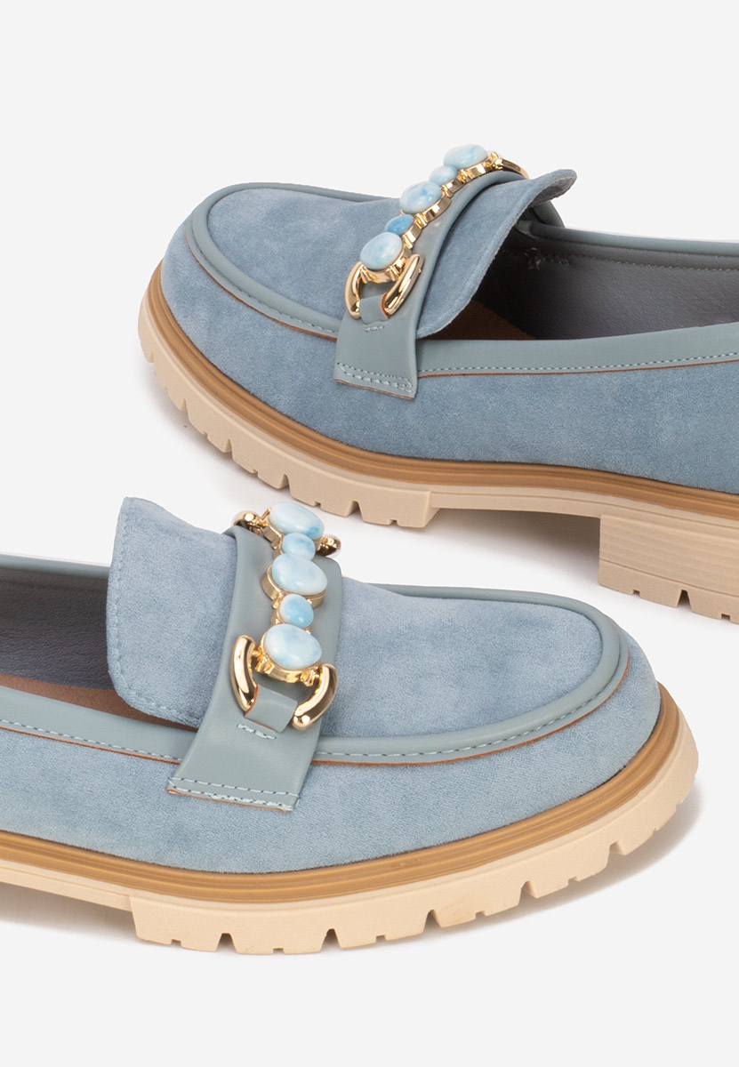 Modré dámské mokasíny Amberlin