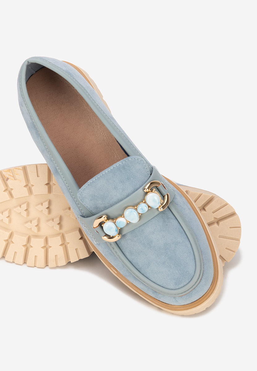 Modré dámské mokasíny Amberlin