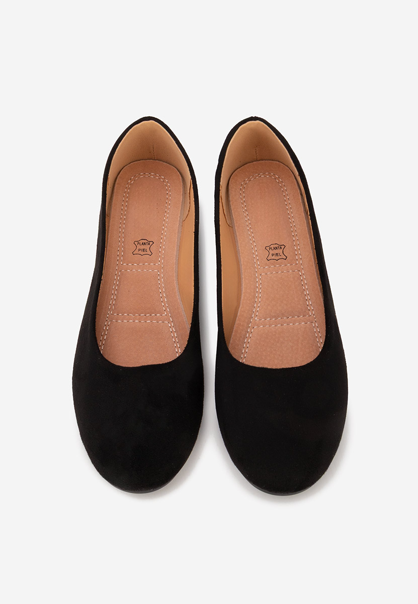 Černé dámské baleríny Agappia