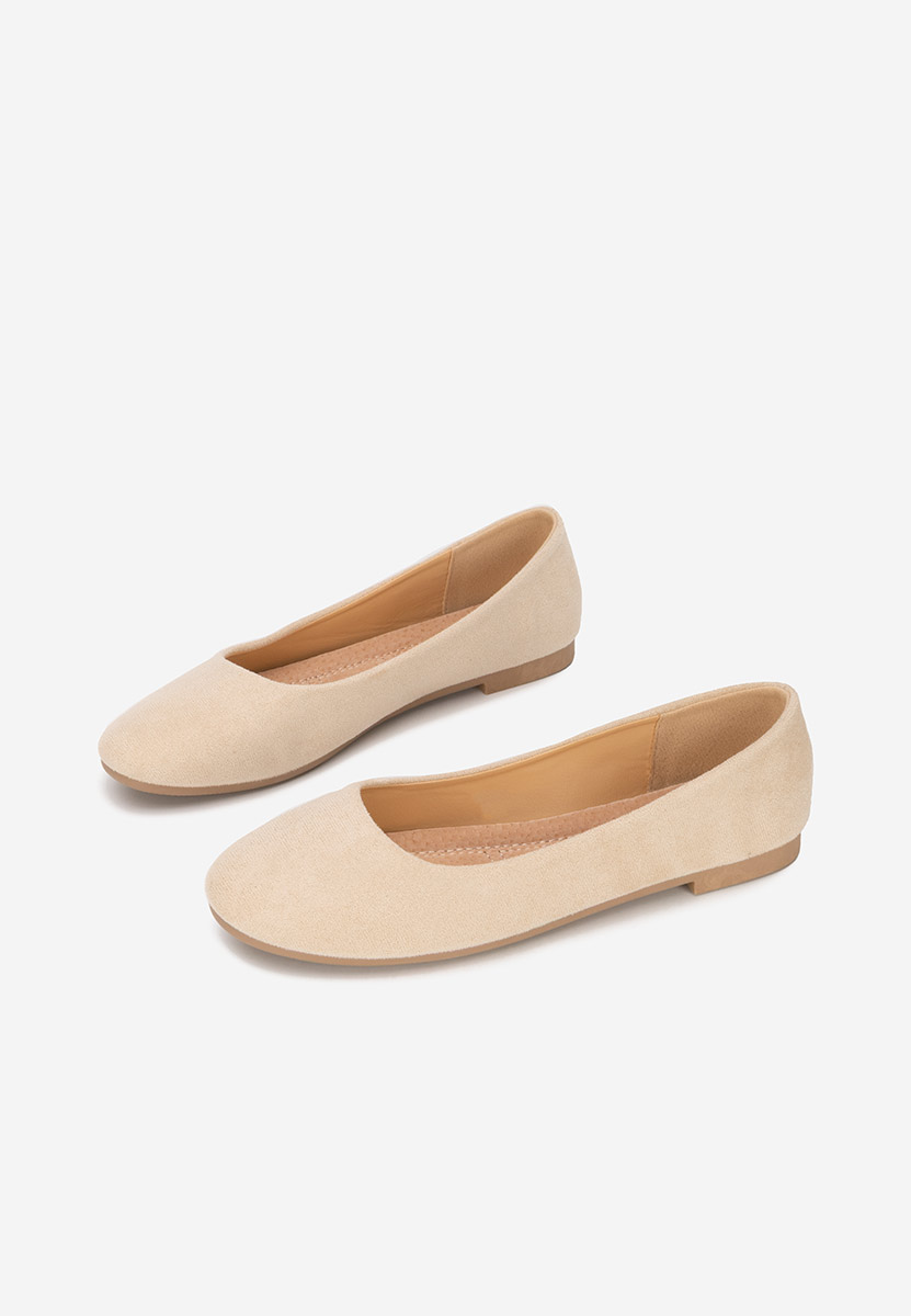 Khaki dámské baleríny Agappia