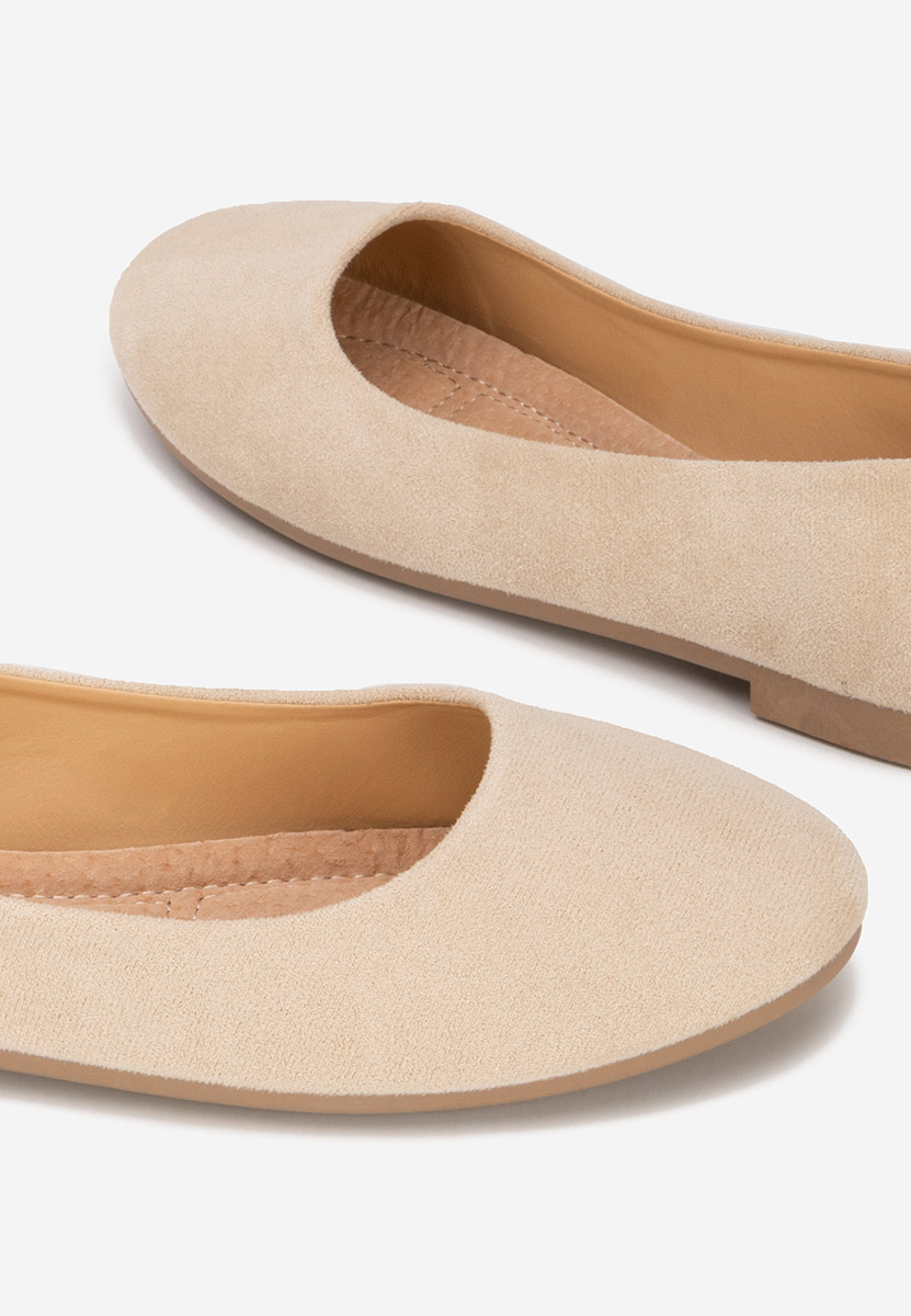 Khaki dámské baleríny Agappia