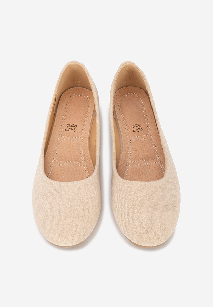 Khaki dámské baleríny Agappia