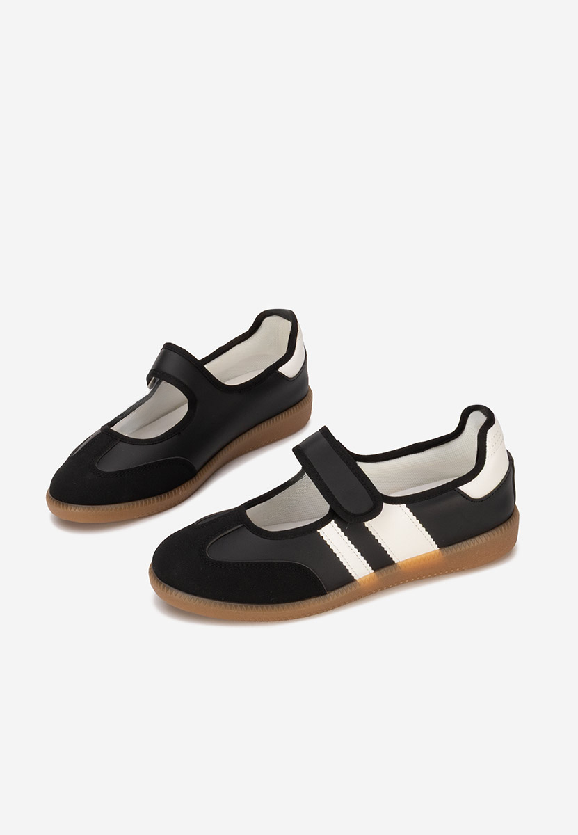 Černé dámské baleríny Elisio