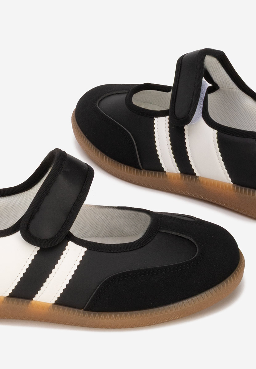 Černé dámské baleríny Elisio