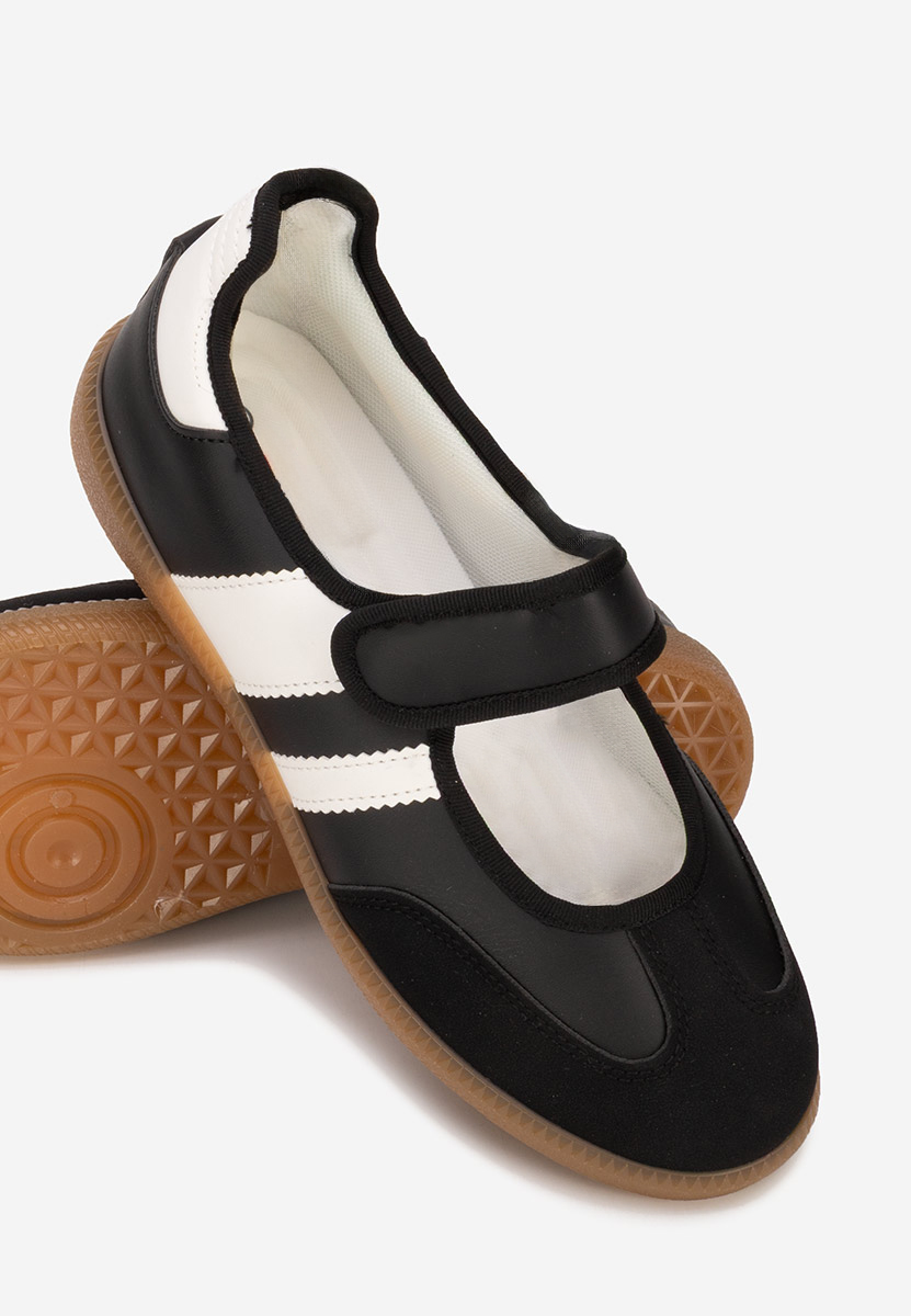 Černé dámské baleríny Elisio