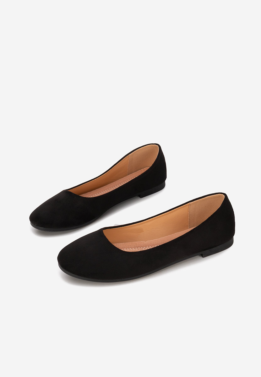 Černé dámské baleríny Agappia