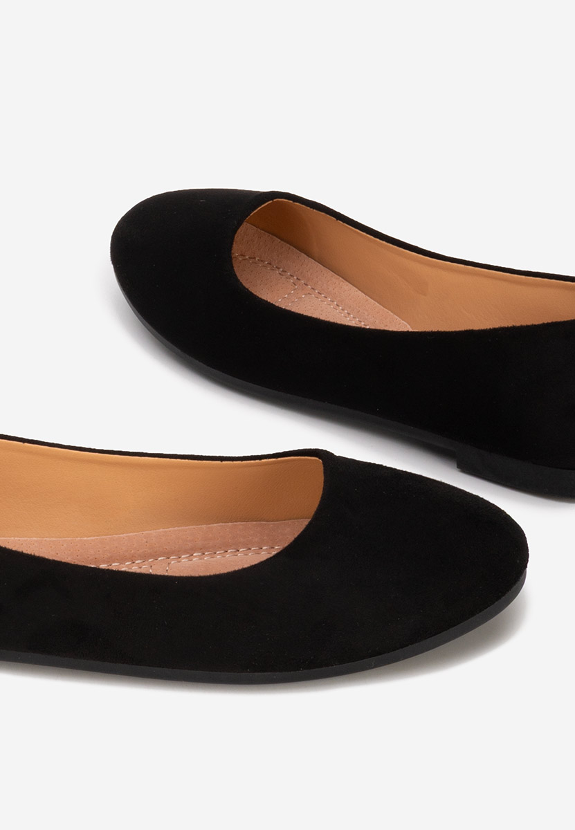 Černé dámské baleríny Agappia