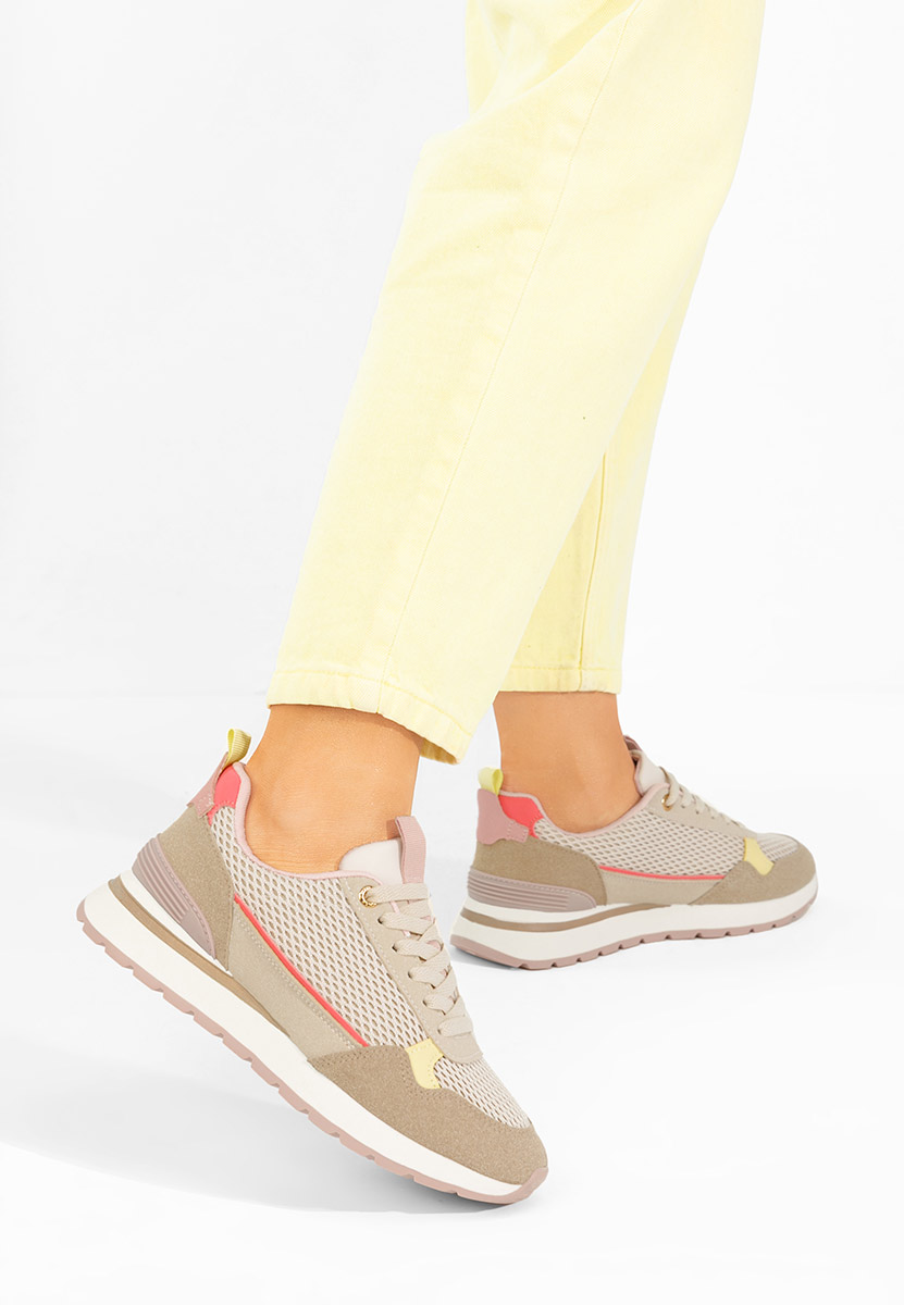 Béžové dámské tenisky Helenia