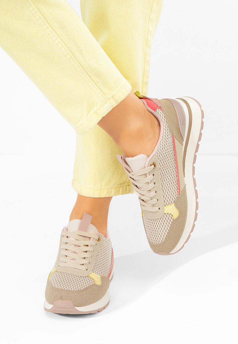 Béžové dámské tenisky Helenia