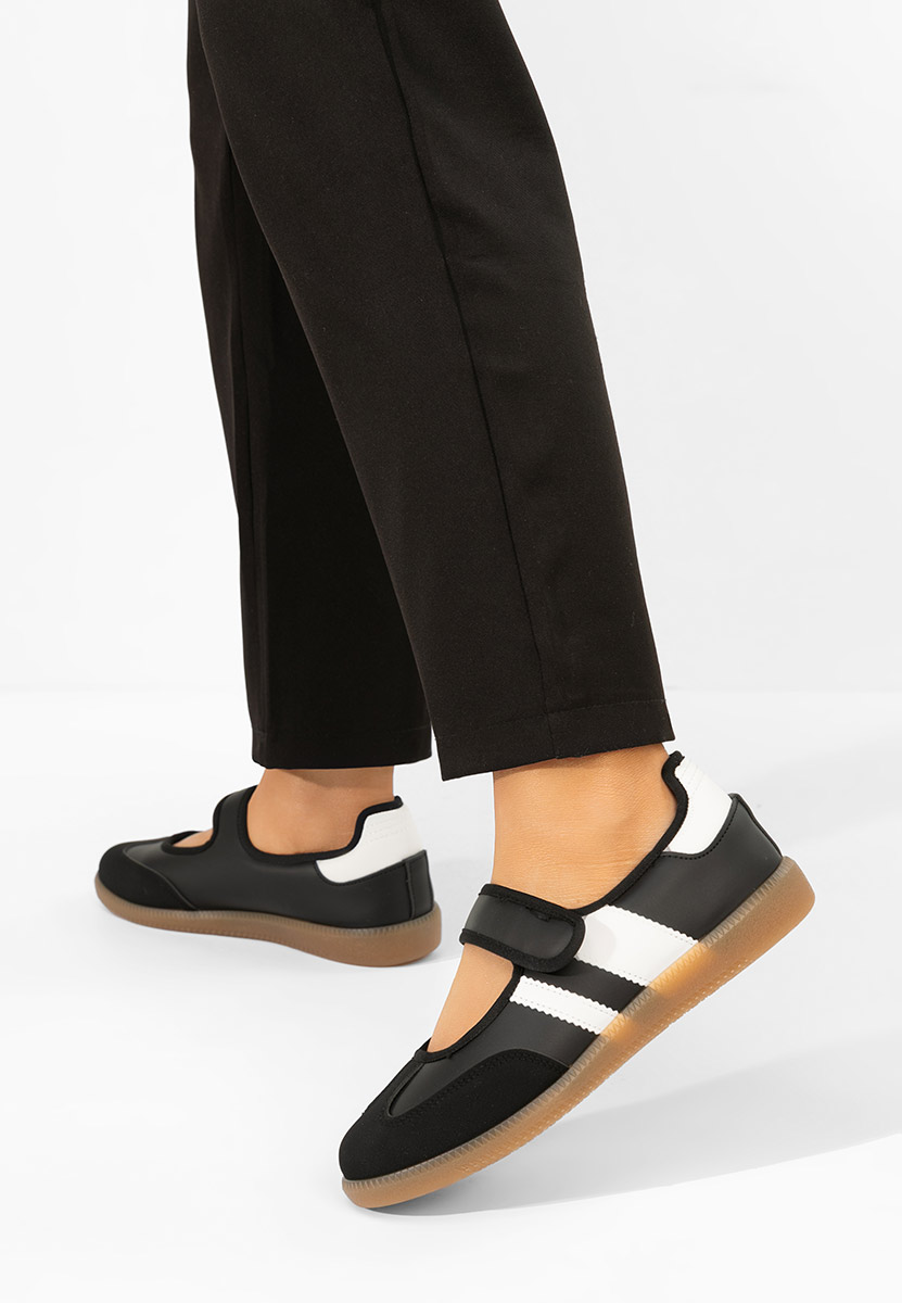 Černé dámské baleríny Elisio