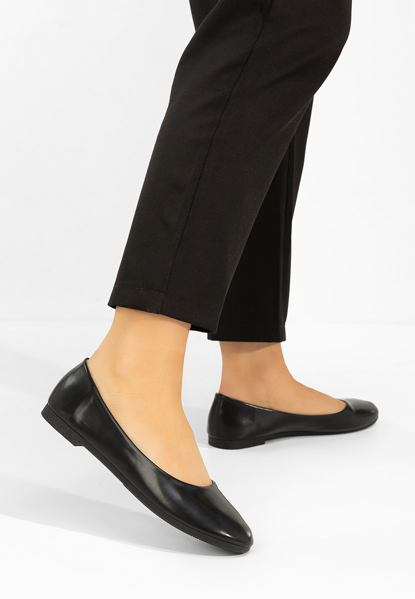 Černé dámské baleríny Zoenia