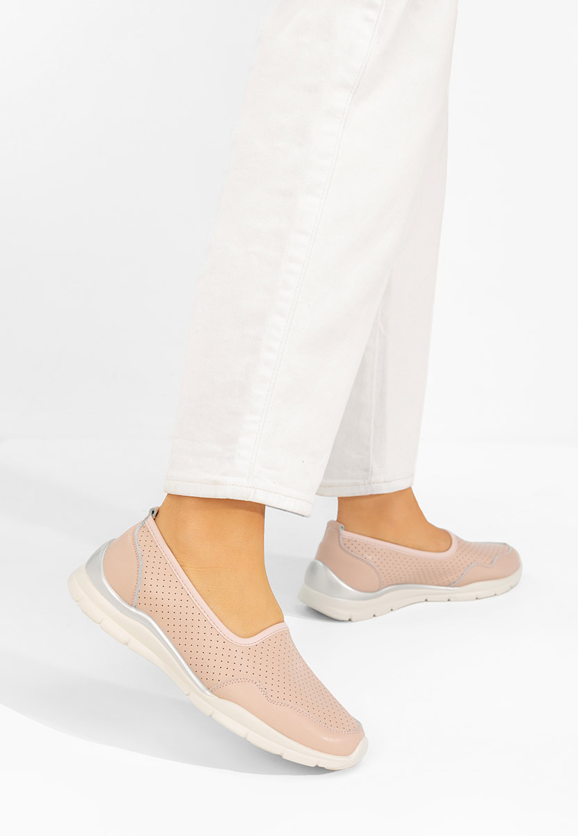 Ružové dámské polobotky Katana