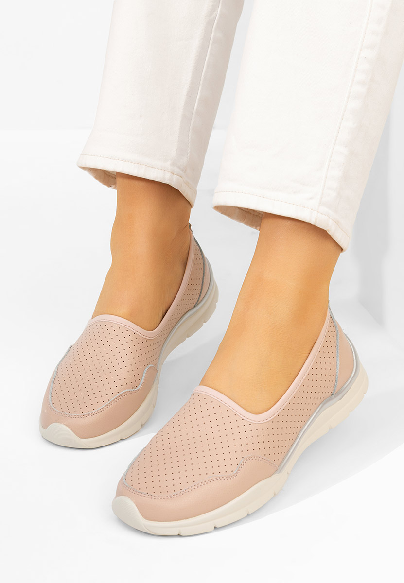 Ružové dámské polobotky Katana