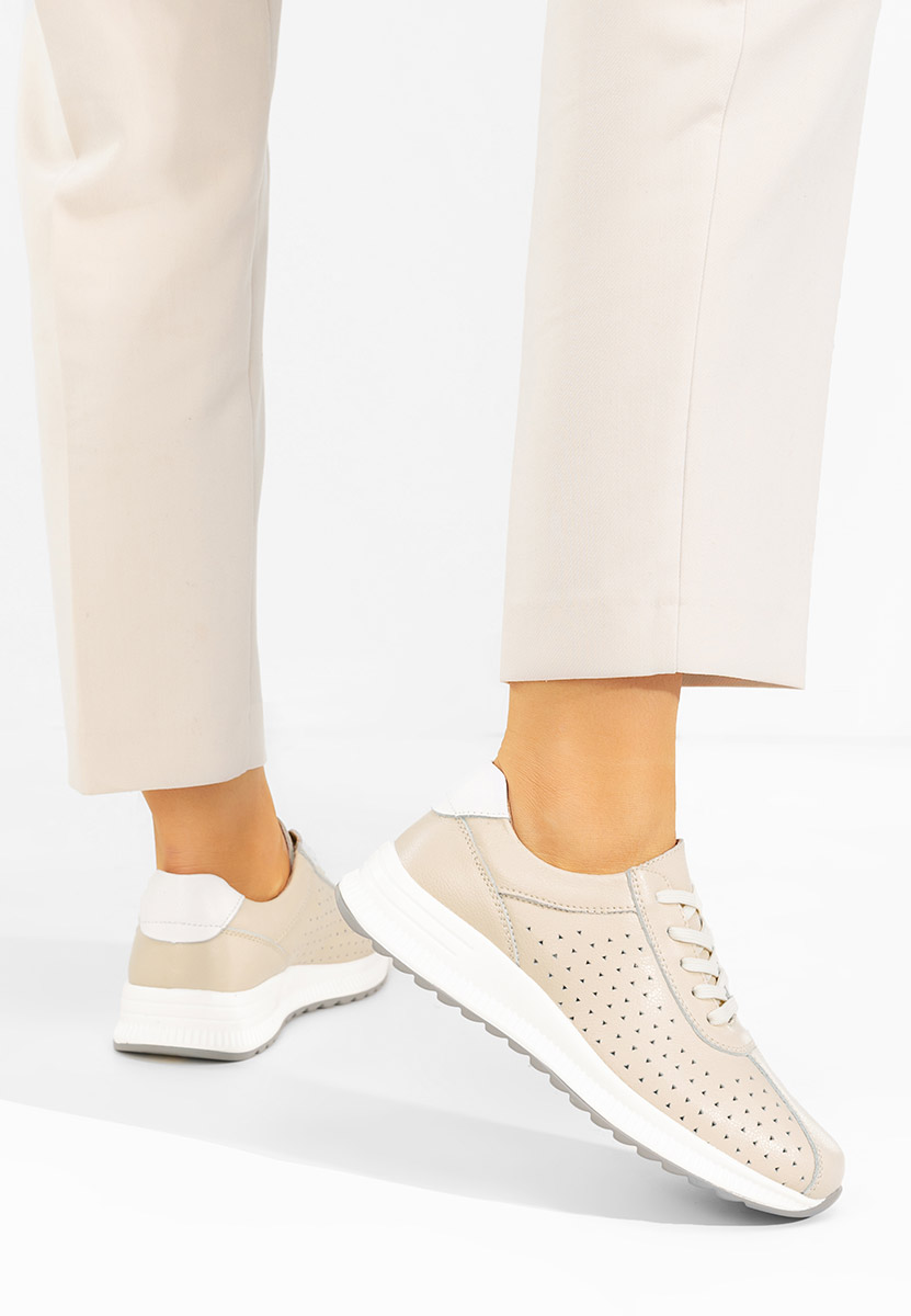 Béžové dámské tenisky Aspasia