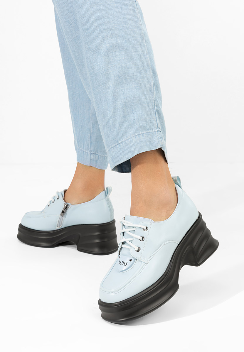 Modré mokasíny dámské Adnana