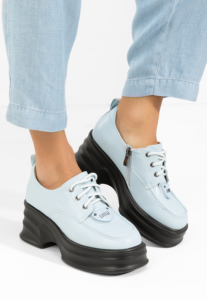 Modré mokasíny dámské Adnana