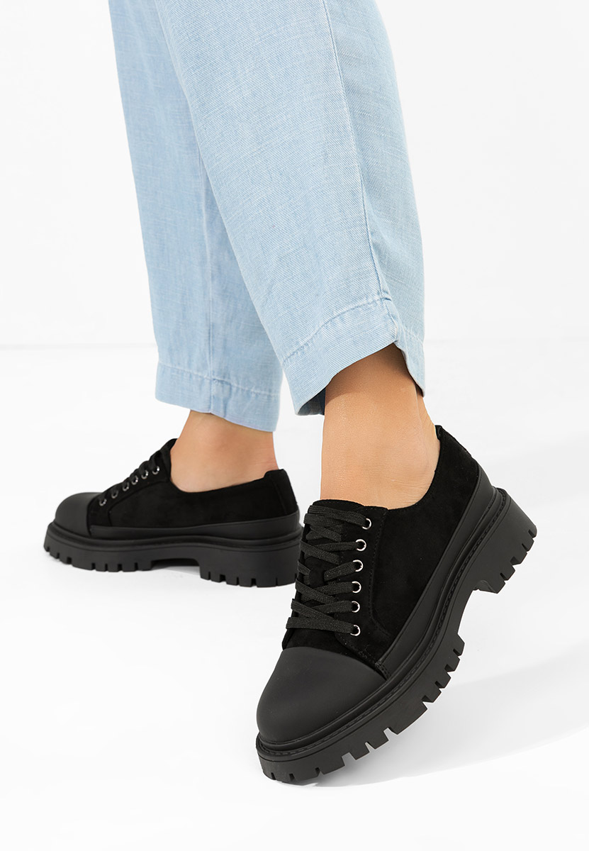 Černé dámské polobotky Sivelia V3