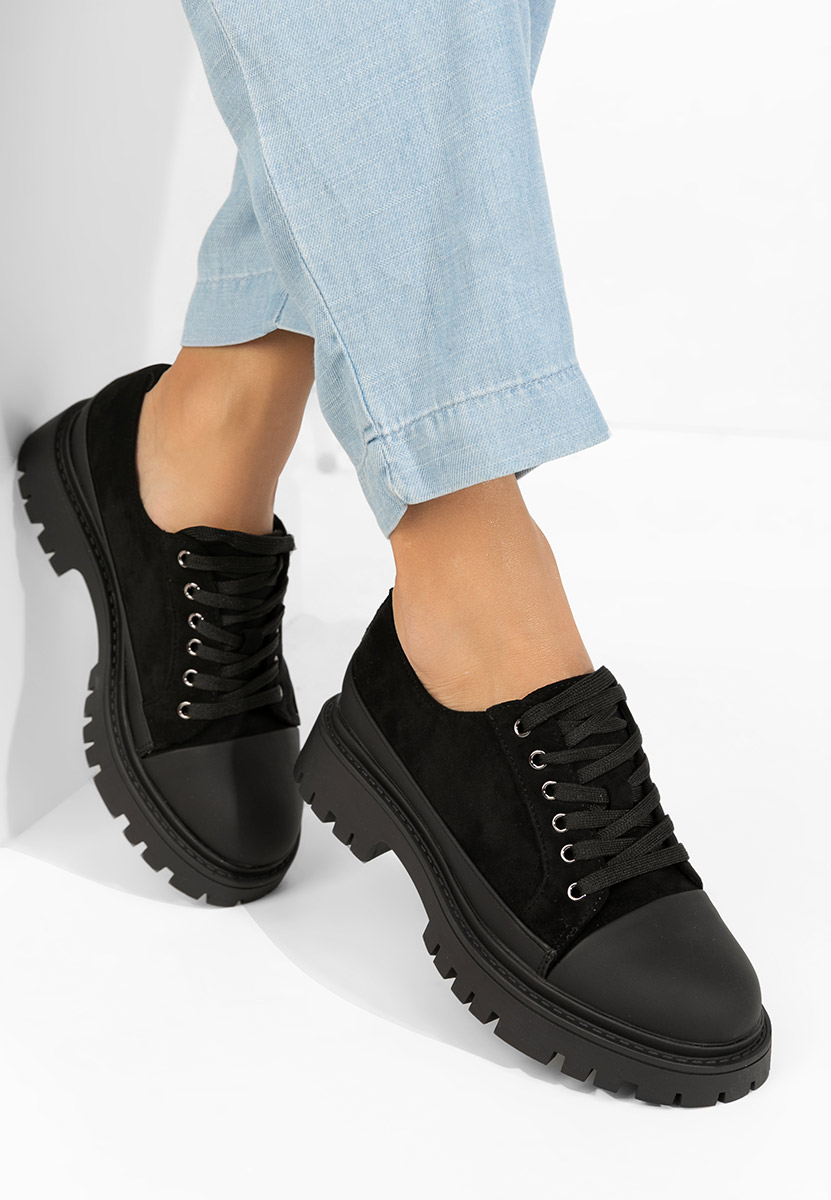 Černé dámské polobotky Sivelia V3