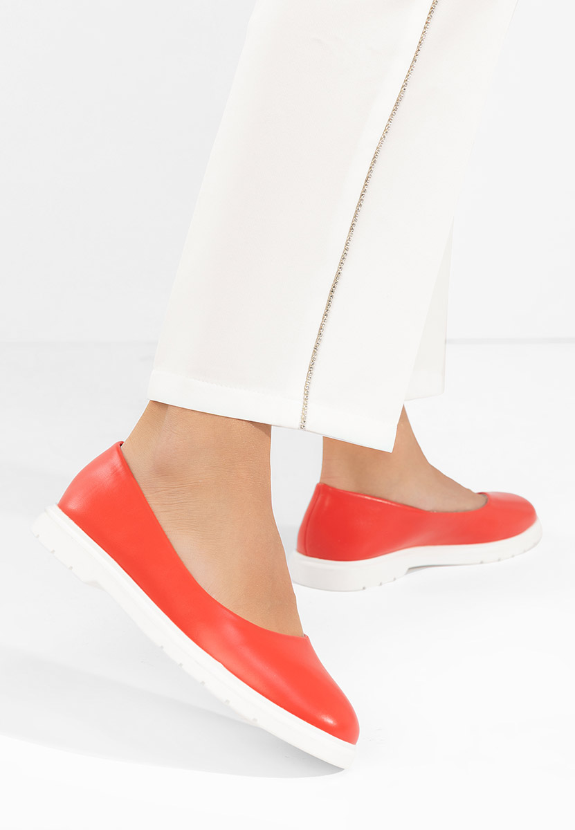 Oranžové dámské baleríny Gimona