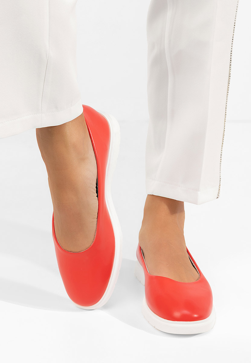 Oranžové dámské baleríny Gimona