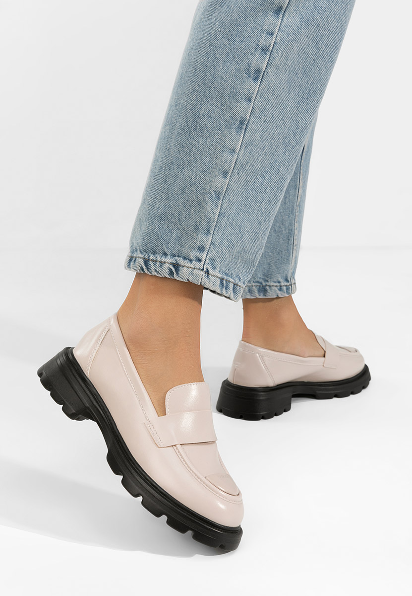 Limetkové dámské mokasíny Gna