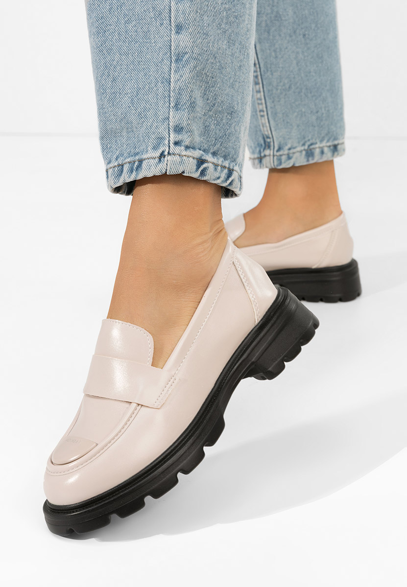 Limetkové dámské mokasíny Gna