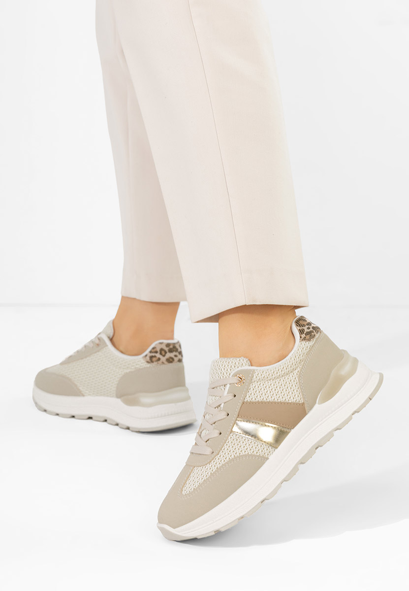 Béžové dámské tenisky Timelia