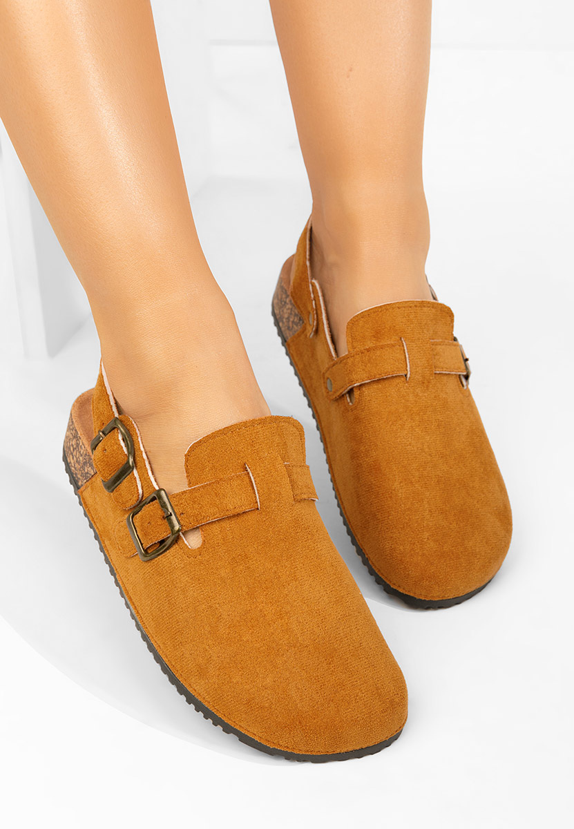 Camelové dámské dřeváky Nedenia