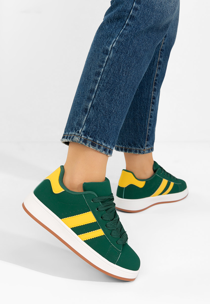 Zelené dámské tenisky Antoneta