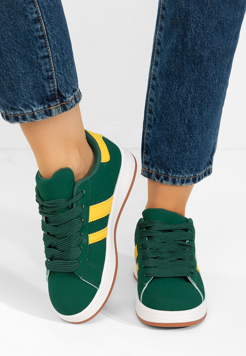 Zelené dámské tenisky Antoneta