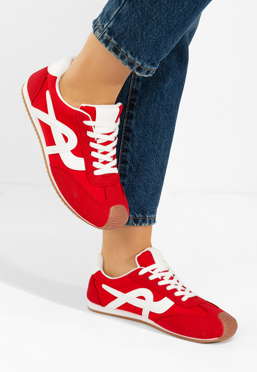 Červené dámské tenisky Kalindia