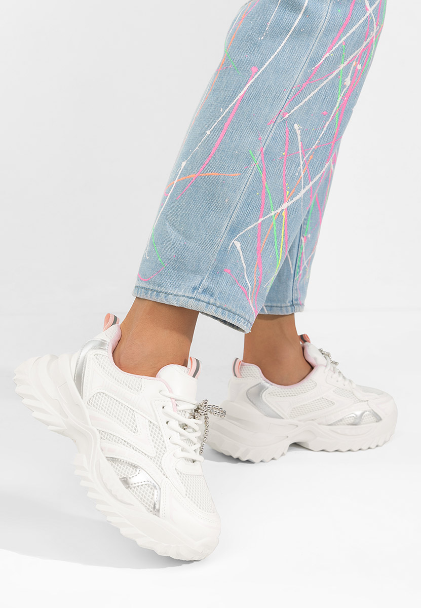 Bílé dámské tenisky Eudoria