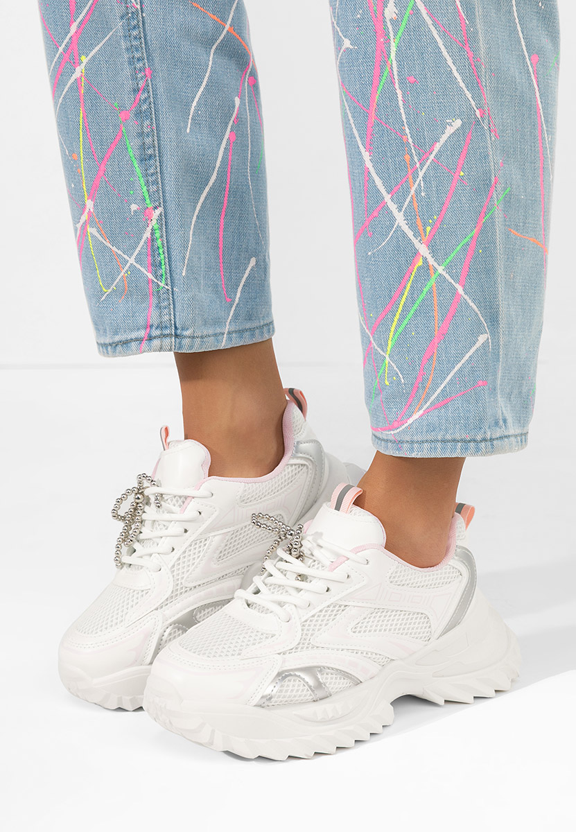 Bílé dámské tenisky Eudoria