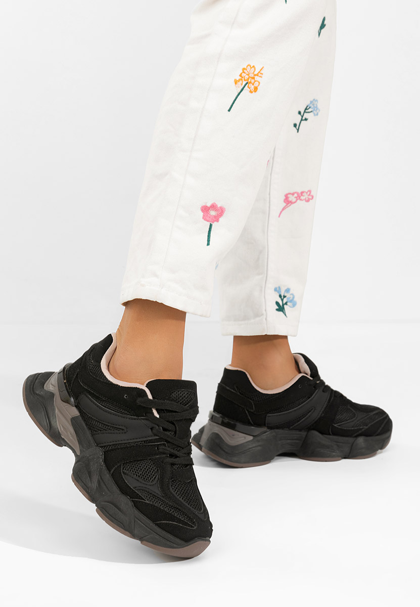 Černé dámské tenisky Kanoa