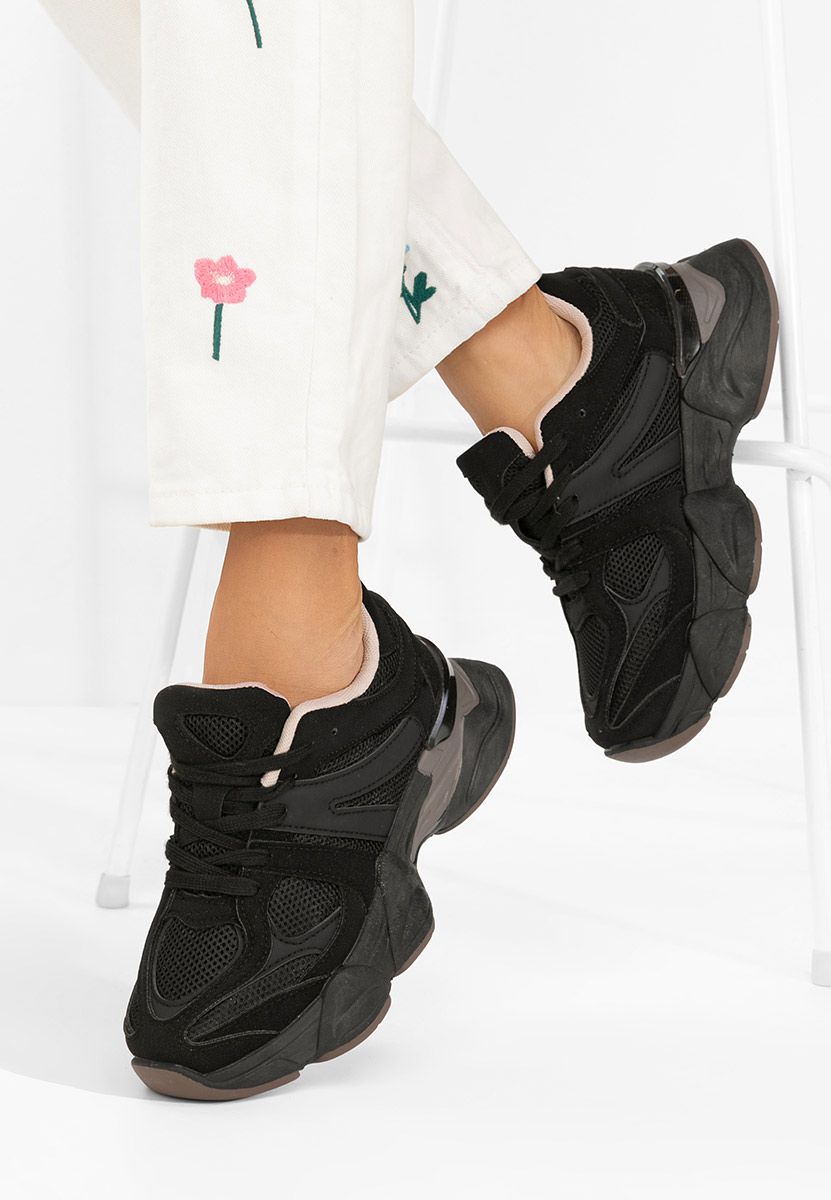 Černé dámské tenisky Kanoa