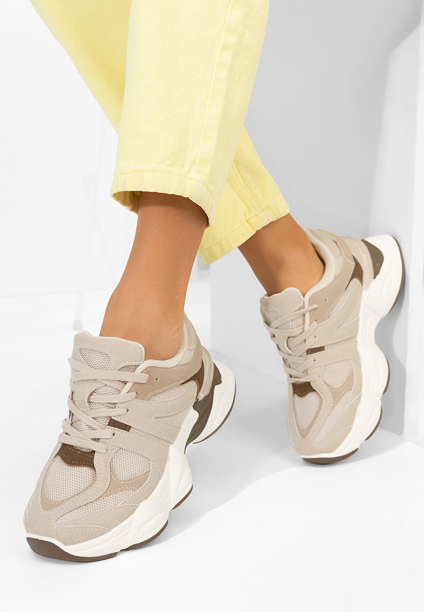 Khaki dámské tenisky Kanoa