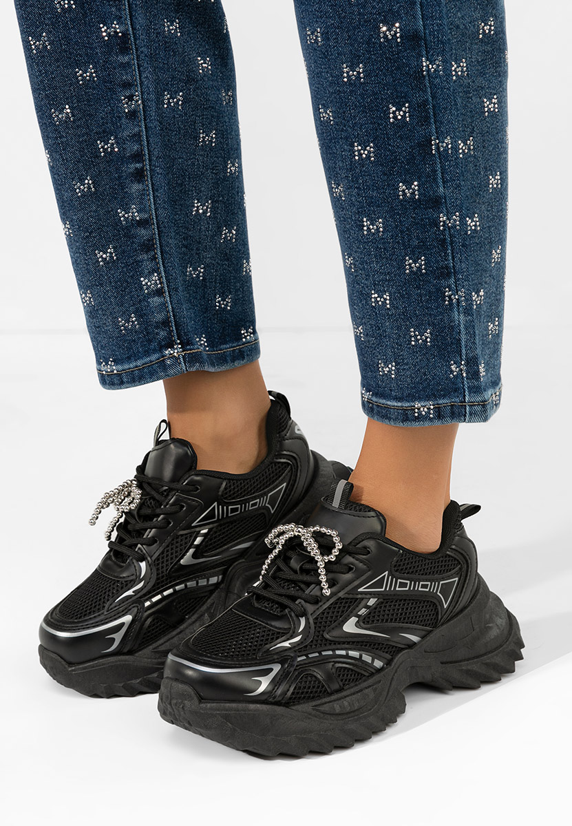 Černé dámské tenisky Eudoria