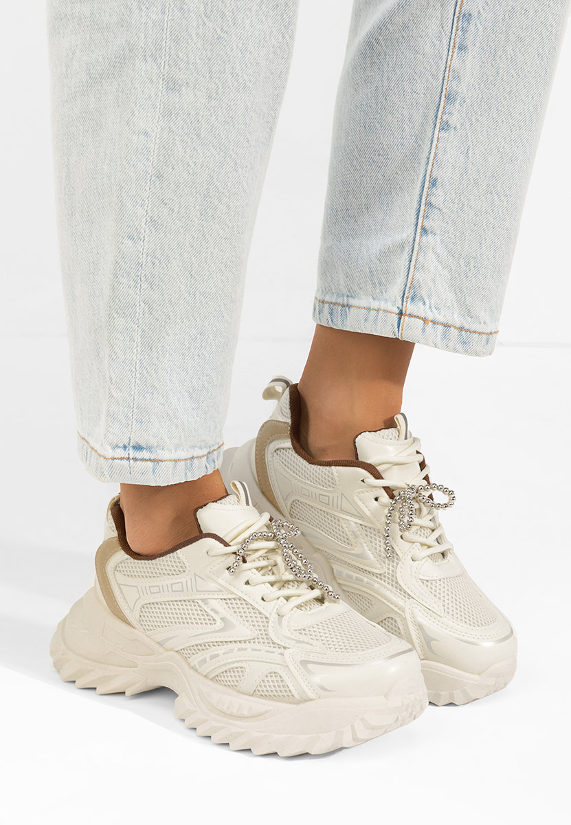 Khaki dámské tenisky Eudoria