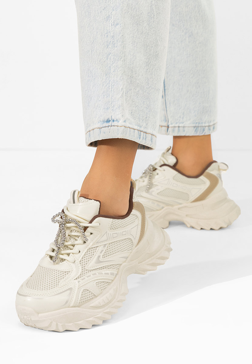 Khaki dámské tenisky Eudoria