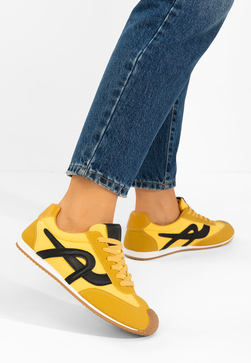 Žlutá dámské tenisky Kalindia