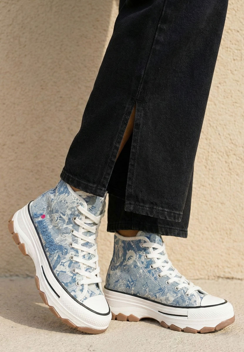 Modré kotníkové tenisky Jadoris