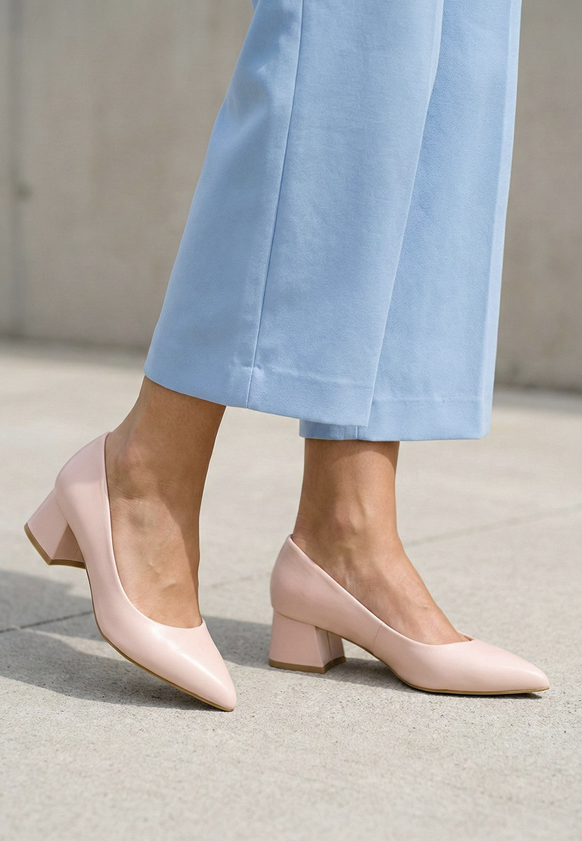 Tělové lodičky na nízkém podpatku Alleva V2