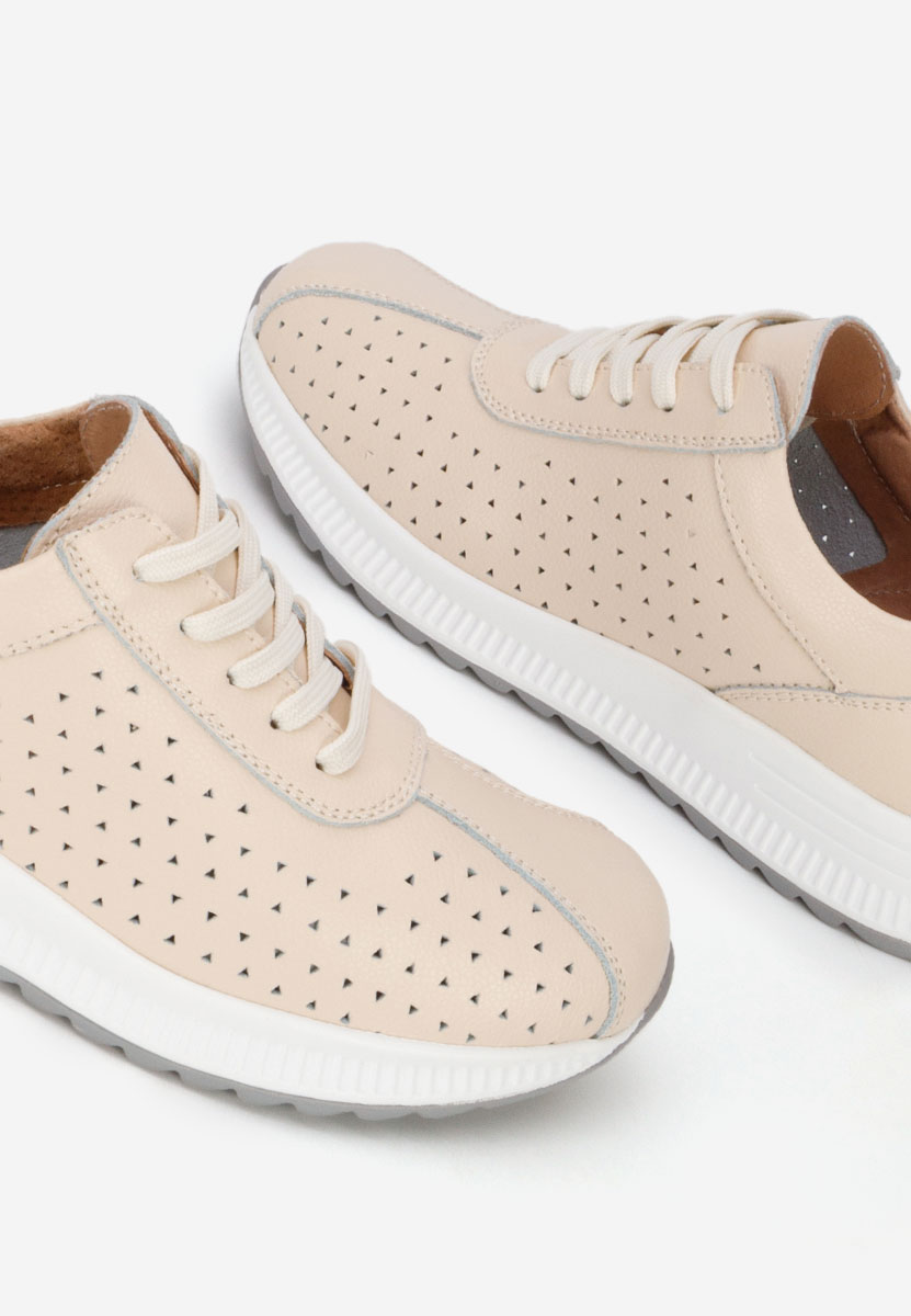 Béžové dámské tenisky Aspasia